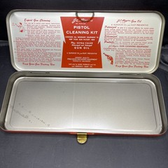 Vintage J.C. Higgins No. 2146 Pistol Cleaning Kit Metal Box Sears Case Only