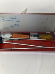 Vintage Hoppes 12 Gauge Shotgun Cleaning Kit Orange Case Vintage Oil Kit