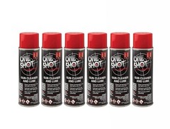 6 Pack Hornady One Shot Gun Cleaner and Case Lube, 10 oz – Aerosol Dry Lube