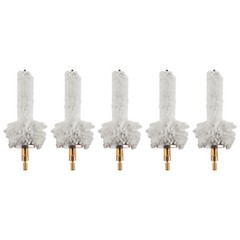5 Pcs Firearm Rifle Chamber 8×32 Thread Gun Cleaning Bore Cotton Mop Brush Set