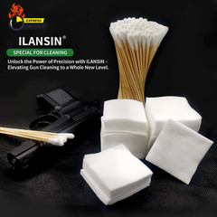 1700PCS Gun Cleaning Supplies—1500Pcs Gun Cleaning Patches +200PCS Gun Cleaning