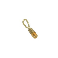 Solid Brass Slotted Tip Gun Jags 4 Pack – 8-32 Threads for Rifle & Handgun Clean