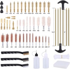 Universal Gun Cleaning Kit for Rifle Pistol Shotgun Muzzleloader for any Caliber
