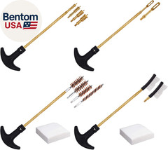 Handgun Cleaning Kit For.22.357.38,9Mm.40.45 Caliber Pistol,With Bronze Bore Bru