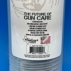 FrogLube Frog Tube Solvent CLP Paste Squeeze Tube Brush Towel Reduces Residue