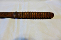 Antique Wood-Brass Cleaning Rod Gun Rifle/Shotgun Barrel 3 Piece Wooden NICE