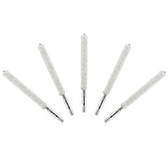 5 Pcs Firearm Rifle .22 Cal 8×32 Thread Gun Cleaning Bore Cotton Mop Brush Set