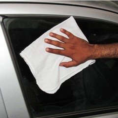 Ashley Mills Cotton Shop Towels Pack Of 50 13X14 In Cleaning Rags Absorbent