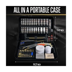 GLORYFIRE Universal Gun Cleaning Kit for Handgun Shotgun & Pistol,Elite Gun C…