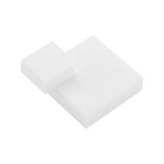 Pack of 1000 1” x 1” Square Thick Gun Cleaning Patches Supplies in Carton Box