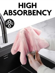 Fantasticlean Microfiber Cleaning Cloth Roll -75 Pack Tear Away Microfiber