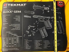 TekMat Original Gun Cleaning Mat – 19″ X 15″ – Glock Gen 4