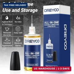 Gun Cleaning Oil, Gun Lubricant and Cleaner for Firearm Maintenance and Rust Pre