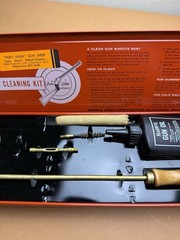 Marble’s Gun Cleaning Kit #726 .22 cal pistol Steel Case NOS – Clean & Complete!