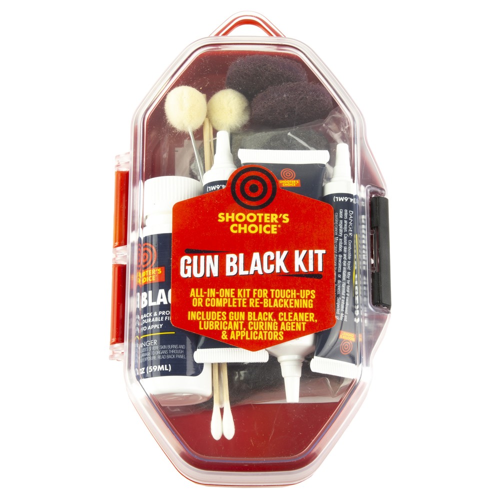 Shooter’s Choice Complete Gun Care Kit Cleaner CLP & Rust Prevent Cold Black