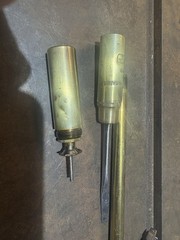 D.M. Powers Brass Cleaning Rod, Screw Driver, And Oiler 36”