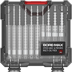 Bore-Max Speed Jags & Patches Multi-Cal Pack – Set of 10 Jags for .22-.243Cal 6M