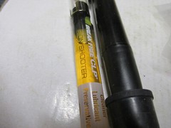 [bin] gun cleaning jags, brushes, oil, bore light, swabs, new