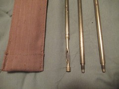 Brass RIFLE CLEANING ROD – 3 Piece, Jointed – 36 inches