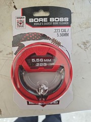 223 556 Caliber Rifle Cleaning Snake Kit from Real Avid Inline Brush Bore Boss