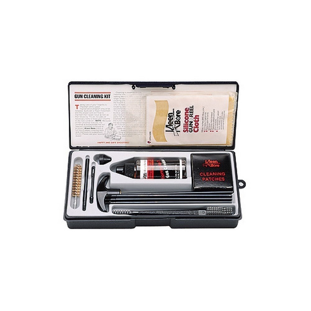 Kleenbore Classic Handgun Cleaning Kit With Free Uv Bore Light – K220A