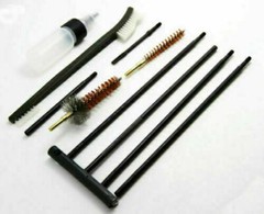 10 Pc .22 22LR .223 556 Rifle Gun Cleaning Kit Nylon Brush Cleaner Pouch Lot 100