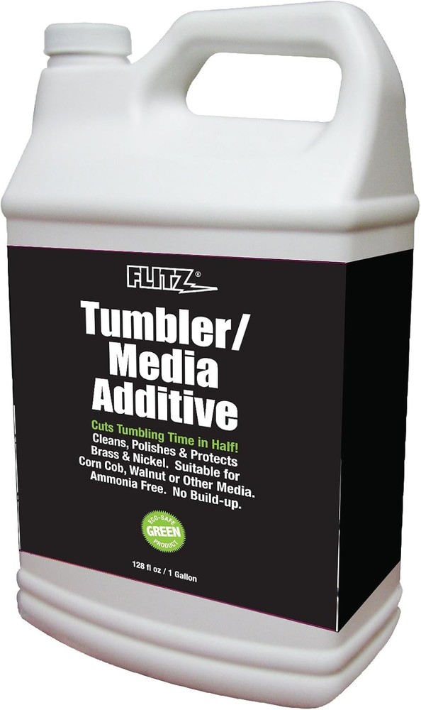 FLITZ Tumbler Media Additive 1 Gallon Ammonia-Free Tumbling Polish (SEE VIDEO)