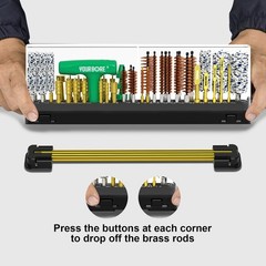Universal Cleaning Kit Compact Pack for Handgun Airgun Shotgun Cleaning Tools…