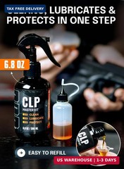 Gun Cleaning Oil Kit 3-in-1 Cleans, Lubes, Protects – 6.8 Oz. Sprayer Gun Cleane
