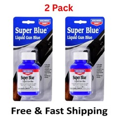Birchwood Casey SUPER BLUE Liquid Gun Blue FOR BLUEING POLISHED HARDENED STEELS