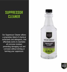 Biodegradable Suppressor Cleaner – 32 Fl Oz All-Purpose Unscented Liquid