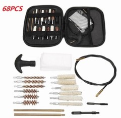 68 PCS Gun Cleaning Kit Universal Pistol Rifle Shotgun Cleaner for any Caliber
