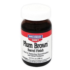 Birchwood Casey Plum Brown Barrel Finish 5 Ounce Bottle 14130