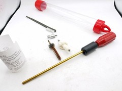 J Dewey .556 Lug Recess Cleaning Kit with Rod, Head Brush, Mop, Model L-16