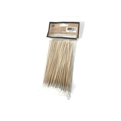 Wilspec Plus Gun Cleaning Cotton Swabs 6in Absorbent Deep Clean 100 Pack