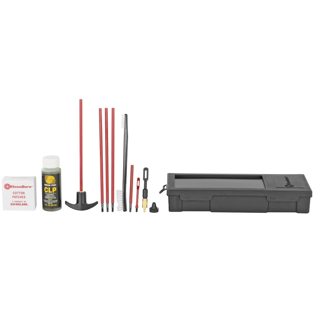 Kleen Bore Saf-T-Clad Premium Care Universal Gun Cleaning Kit Rifle-Shotgun-Hand
