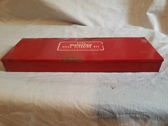 Vintage Montgomery Wards Western Field Shotgun Cleaning Kit Case