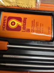 Hoppes Pistol Gun Cleaning Kit and Storage Box Universal All Calibers