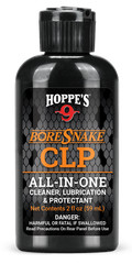 Hoppes Boresnake Clip All in one Cleaning Oil 2 oz Squeeze Bottle HSO