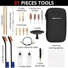 Universal Handgun Cleaning kit .22,.357,.38,9mm,.45 Caliber Pistol Cleaning Kit