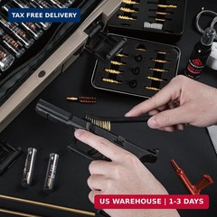 GLORYFIRE Deluxe Universal Gun Cleaning Kit – Highly Effective Cleaning Solution