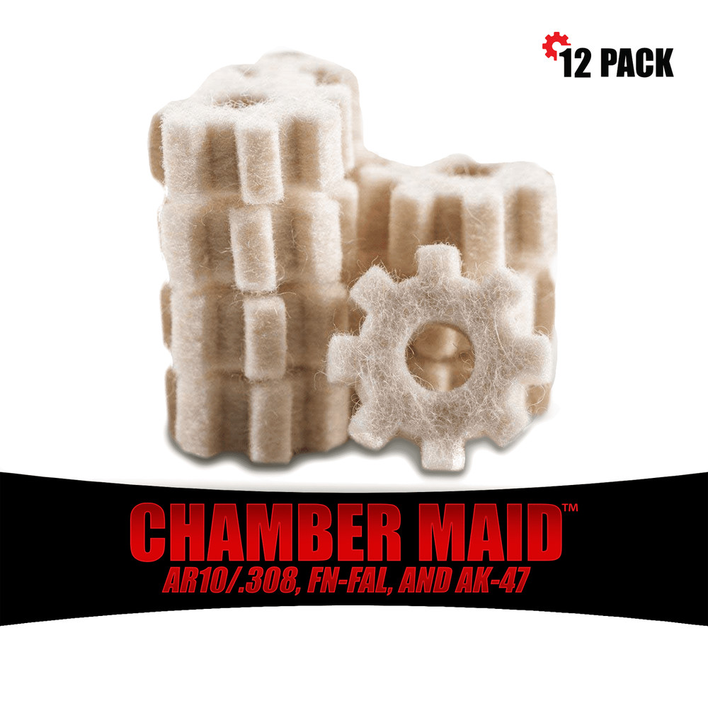 Pro-Shot Chamber Maid .308 Cal./7.62mm Chamber Star Swabs, 12 Pack, : 308CMS-12
