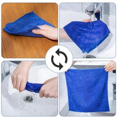 Macarrie 200 Microfiber Cleaning Cloths Microfiber Towels For Car Absorbent