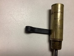 ANTIQUE C.M. POWERS GUN CLEANER FARIES MFG. CO. DECATUR ILL SHOTGUN PAT. 1896