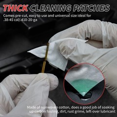 Gun Cleaning Kit in Big Box, 4-in-1 Cleaning Supplies Includes Brushes, Patch…