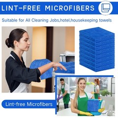 Macarrie 200 Microfiber Cleaning Cloths Microfiber Towels For Car Absorbent