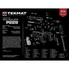TekMat Ultra Premium Gun Cleaning Mat – 20″ X 15″ – Sig Sauer P229