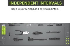 Gun Cleaning Mat 48″x16″, Extra Large Magnetic Gun Mat with Organizer Parts Tray
