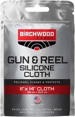 Birchwood Casey Gun & Reel Silicone Single Cloth | Lightweight Cotton 11″x14″…