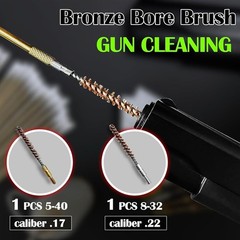 .177 .22 Caliber Barrel Cleaning Kit Detachable Brass Rods Gun Accessories New